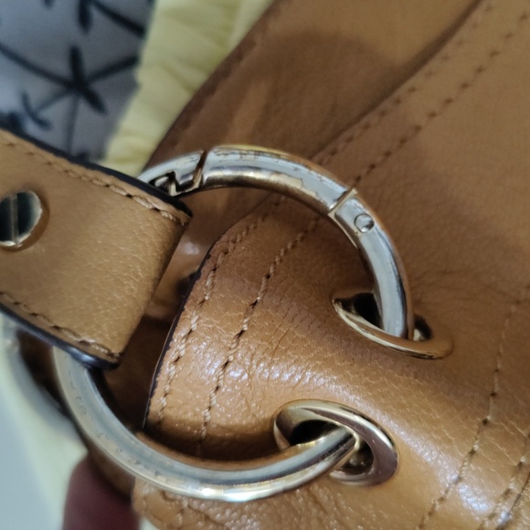 Michael Kors Shoulder Bag Brown Beige - Picture 10 of 12